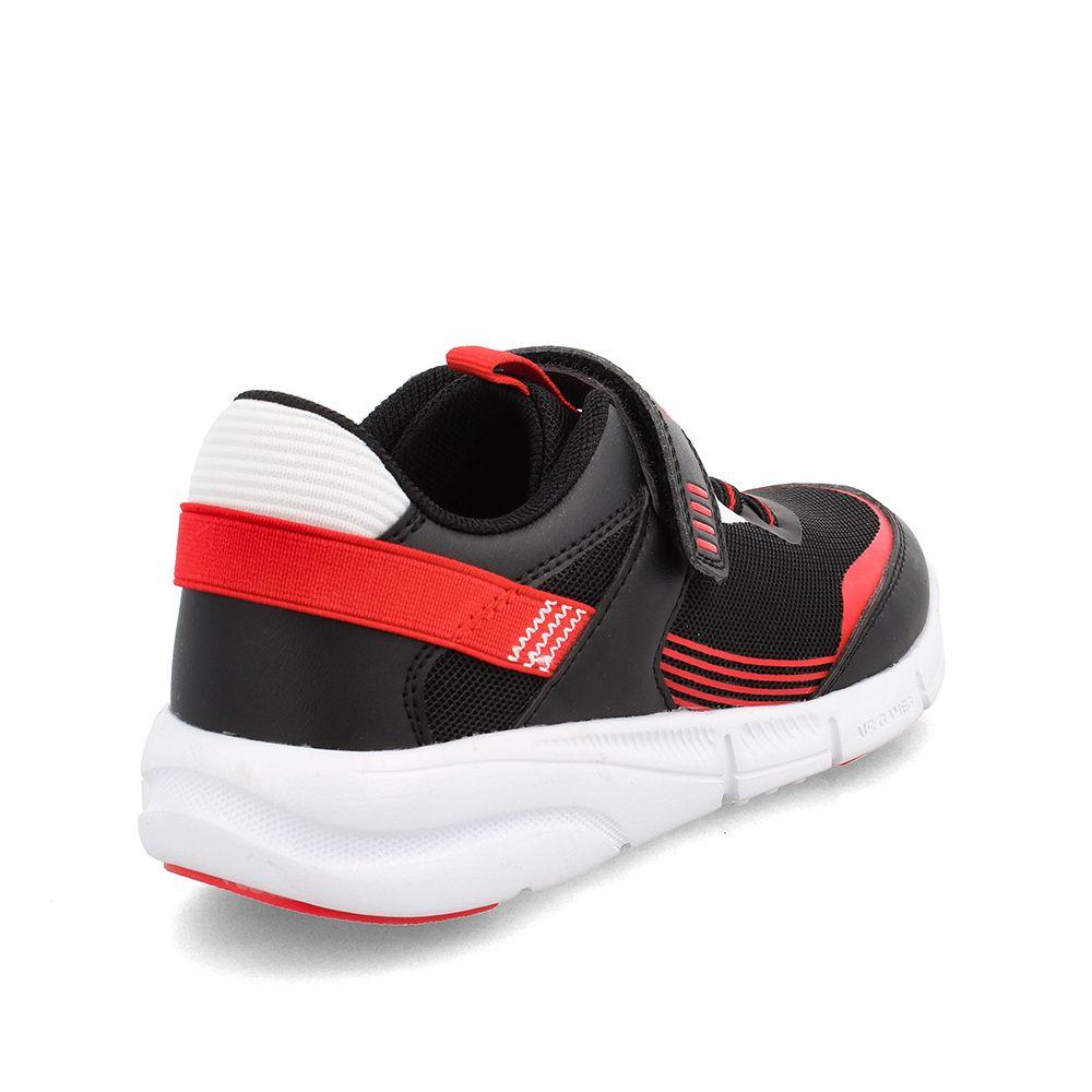 Zapatilla Niño Bubblegummers Airgames Negro-Rojo-3