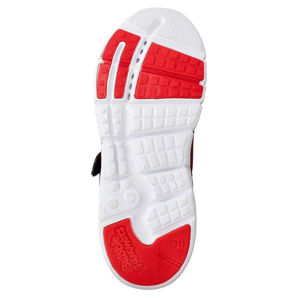 Zapatilla Niño Bubblegummers Airgames Negro-Rojo-6