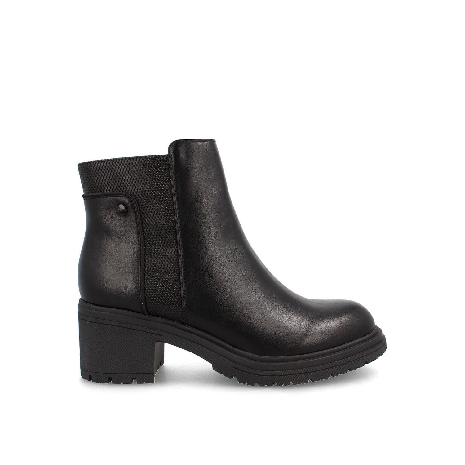 Botín Mujer Bata Comfit Patty Negro-0