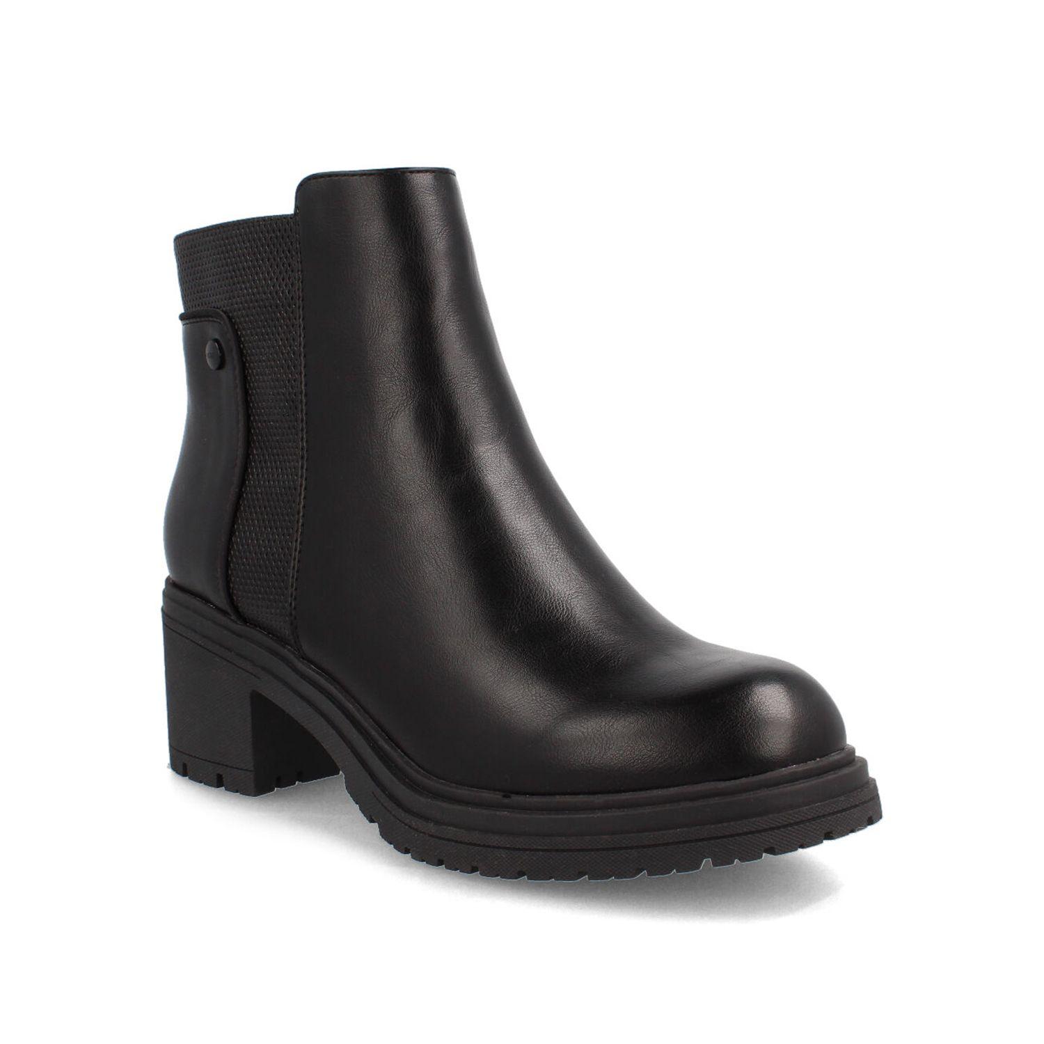 Botín Mujer Bata Comfit Patty Negro-1