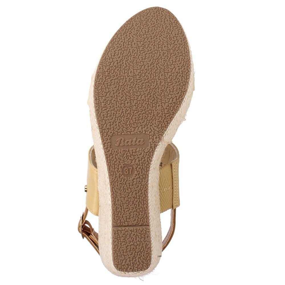 SANDALIA MUJER BATA ANDREA MOSTAZA-6