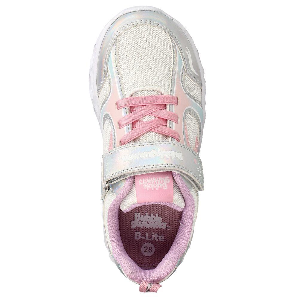 ZAPATILLA NIÑA BUBBLEGUMMERS HEART LIGHT BLANCO 22-25-5