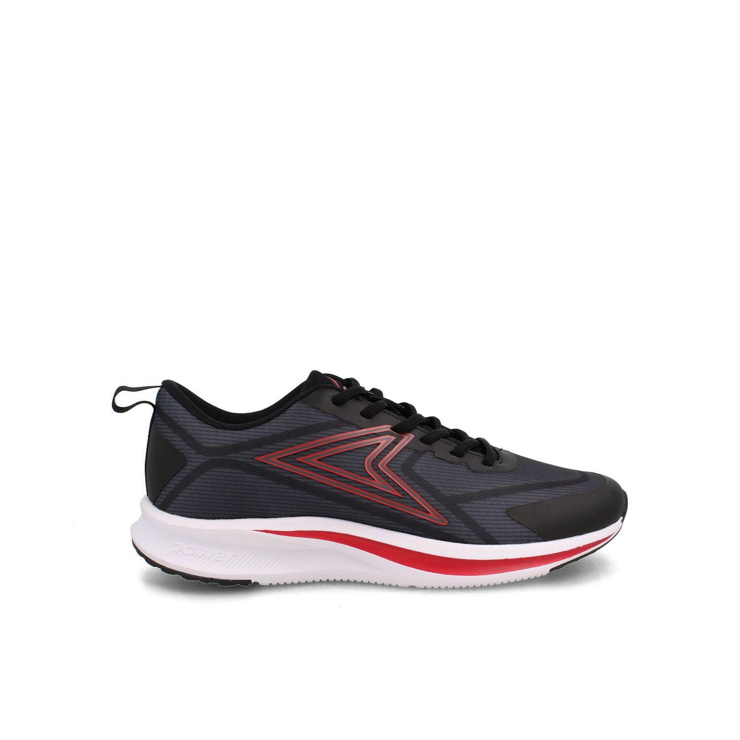Zapatilla Hombre Power Harrow Plus Excite Running Negro-0