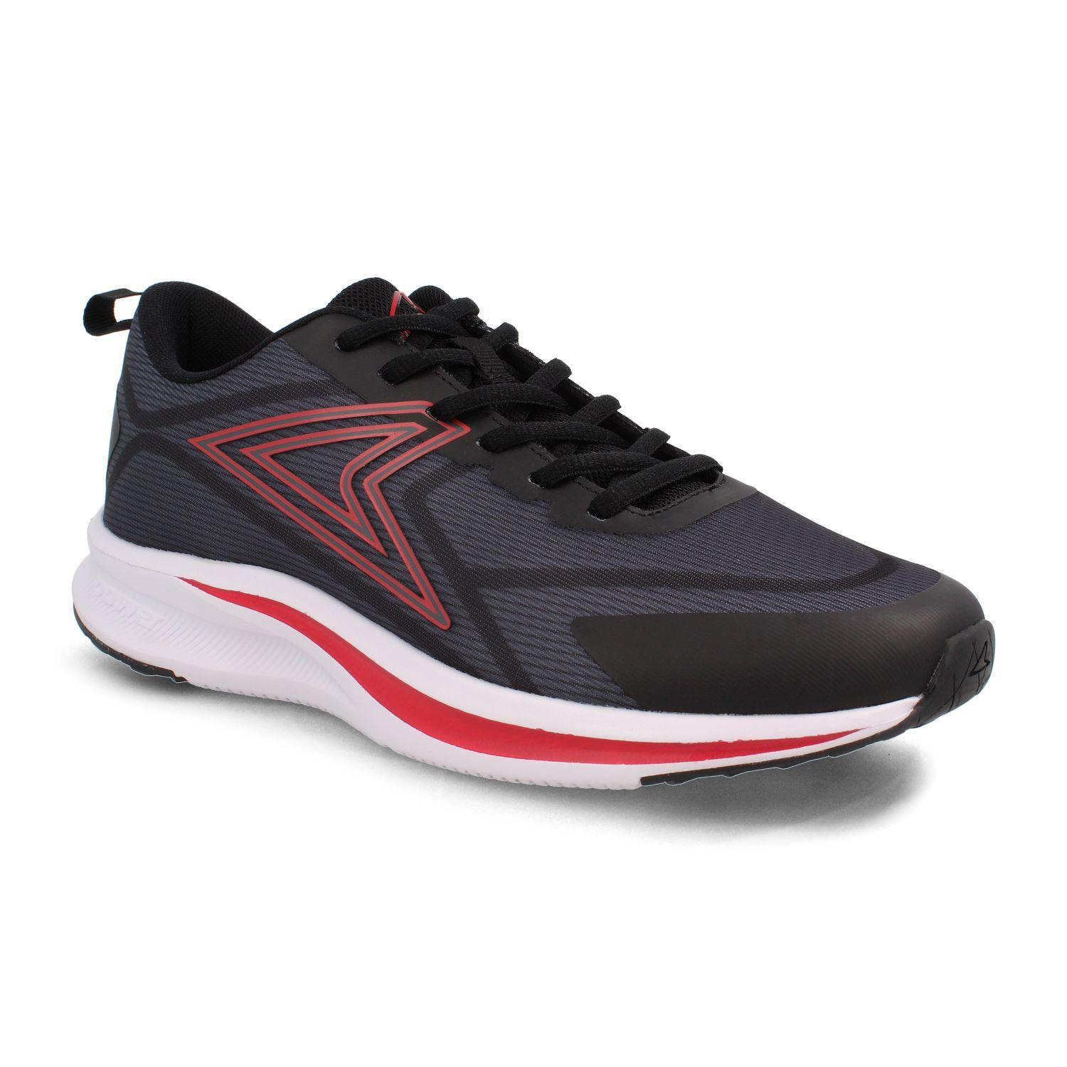 Zapatilla Hombre Power Harrow Plus Excite Running Negro-1