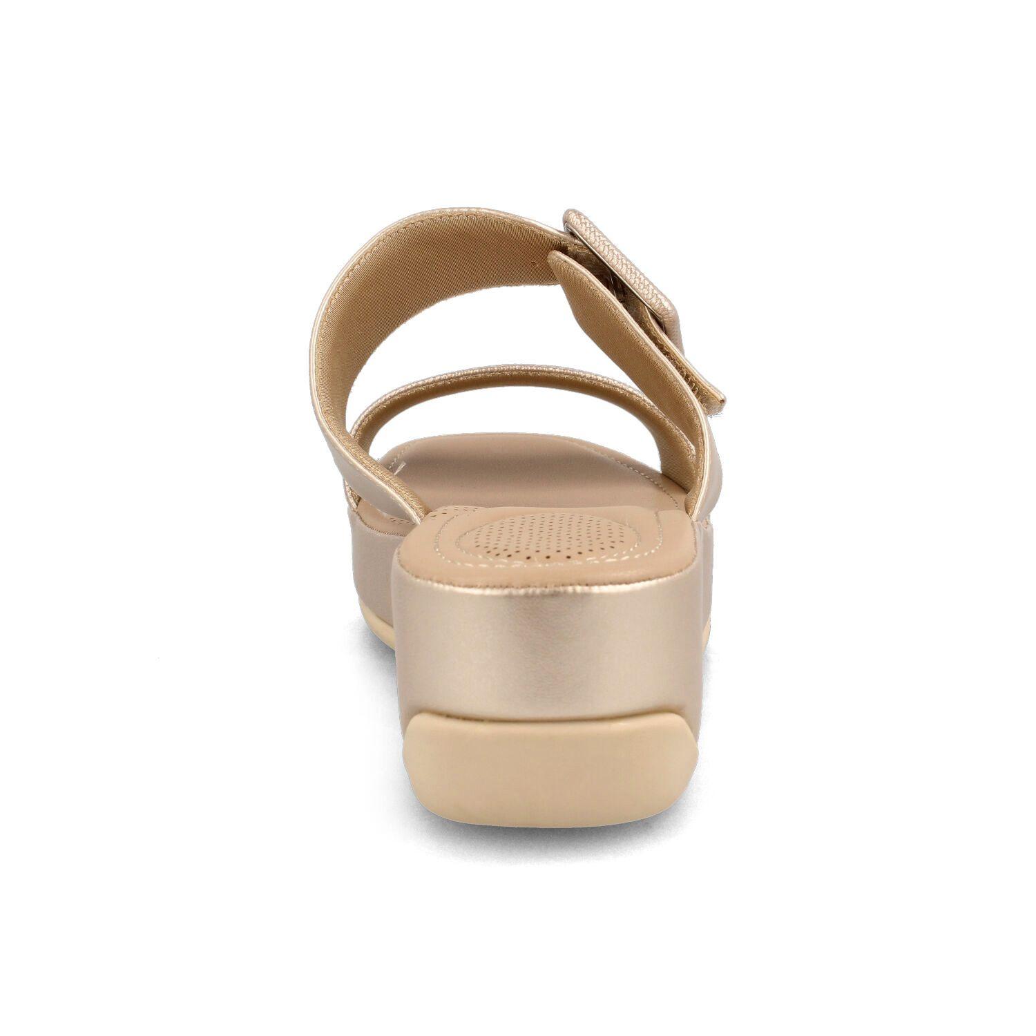 Sandalia Mujer Bata Carol Champagne I-2