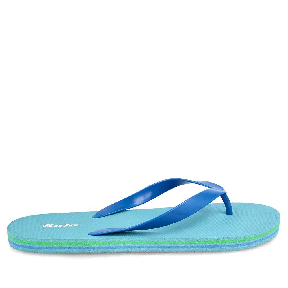 SANDALIA HOMBRE BATA RETRO AZUL-4