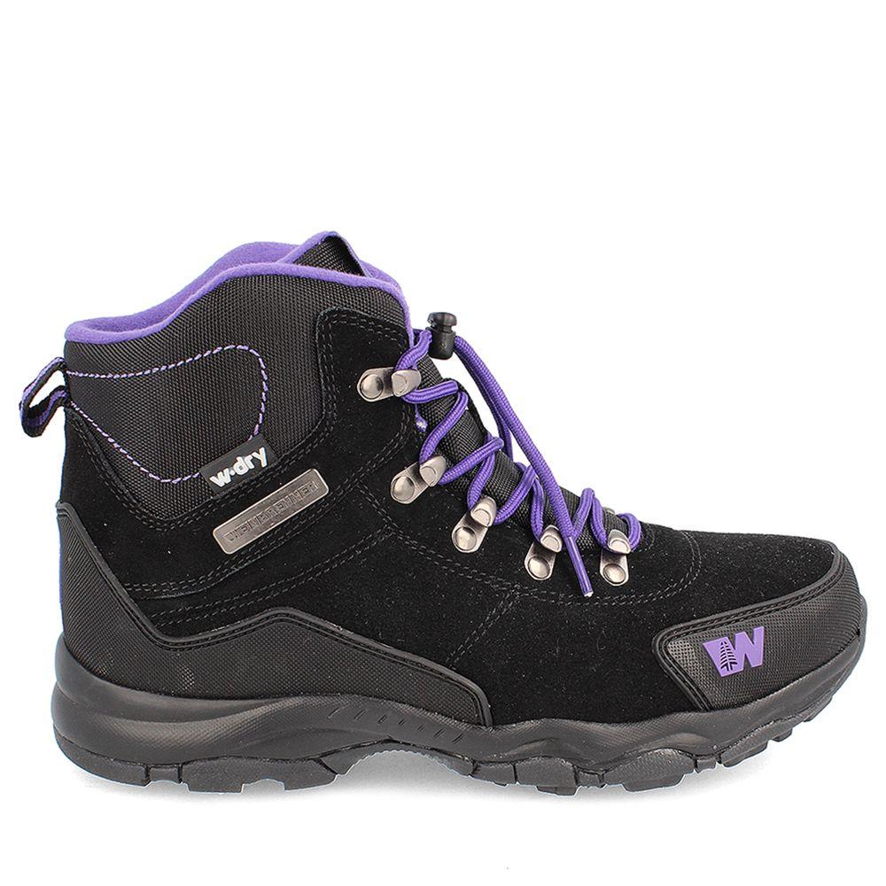 BOTÍN NIÑA WEINBRENNER PETEROA NEGRO 34 - 38-0