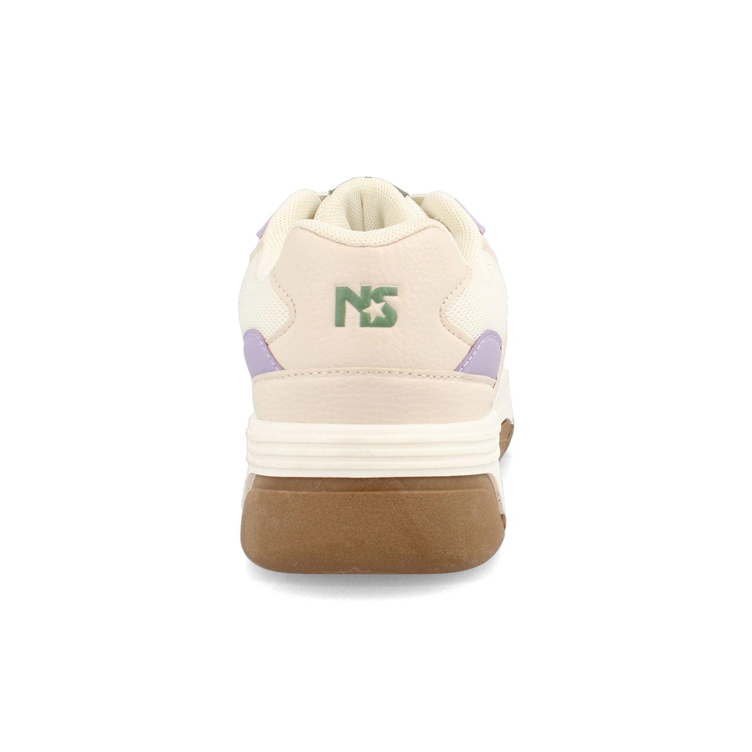 Zapatilla Mujer North Star Skater Chunk Blanco-2