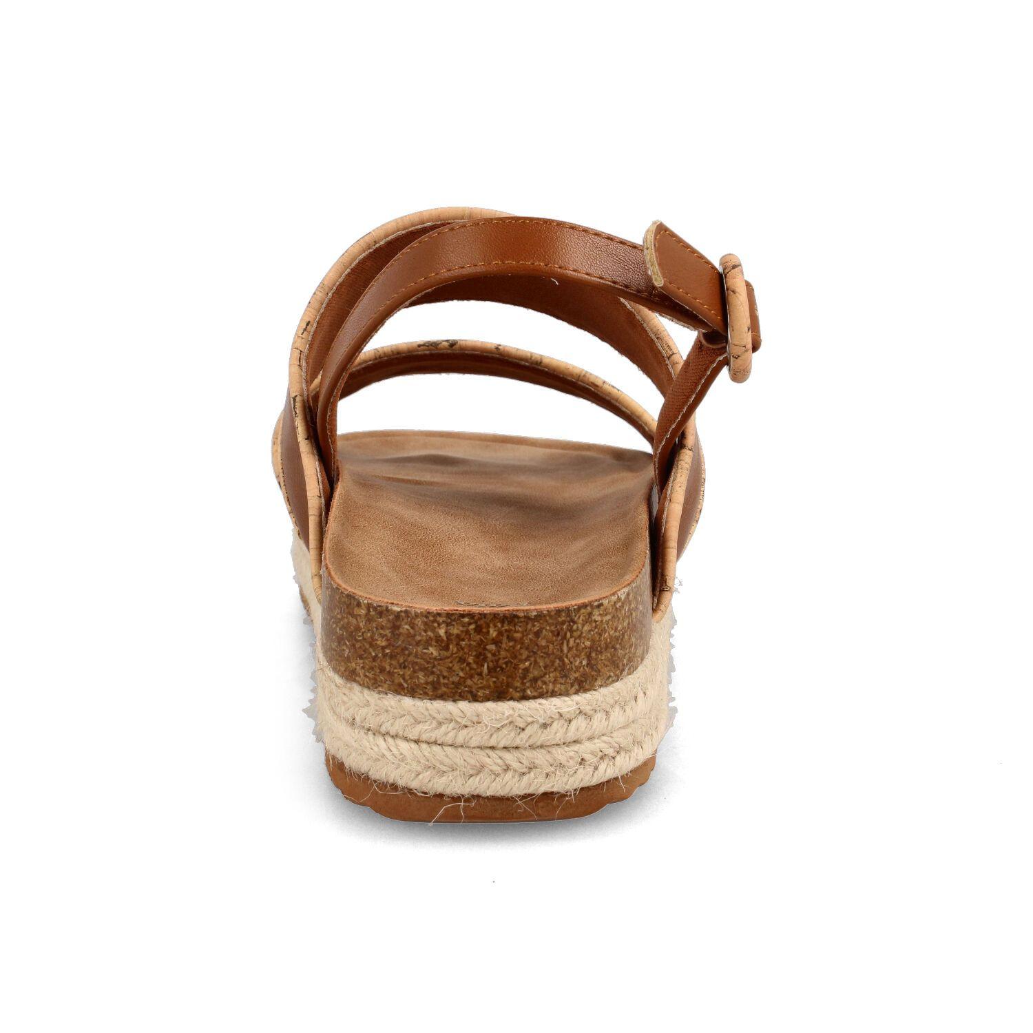 Sandalia Mujer Bata Saya Camel-2