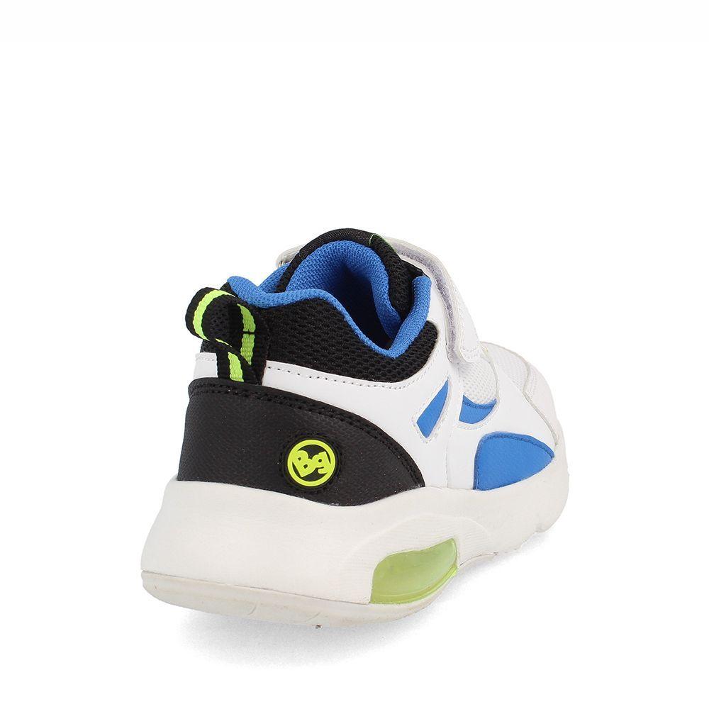 ZAPATILLA NIÑO BUBBLEGUMMERS HARRY WHITE-GREEN-3