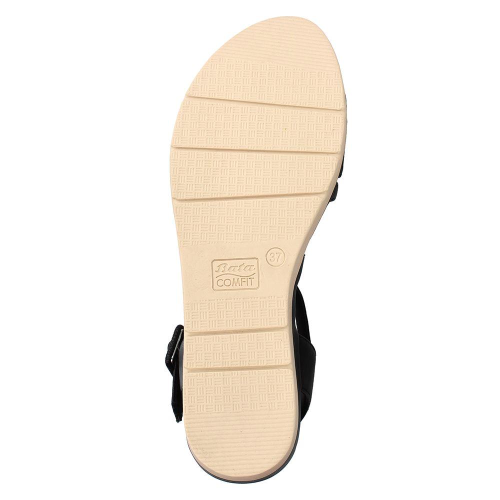 Sandalia Mujer Bata Ciarnsa Negro-6