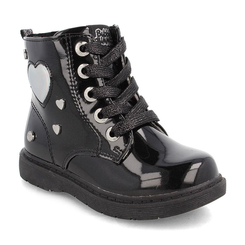 Botín Niña Bubblegummers Fashion Boot Negro-1