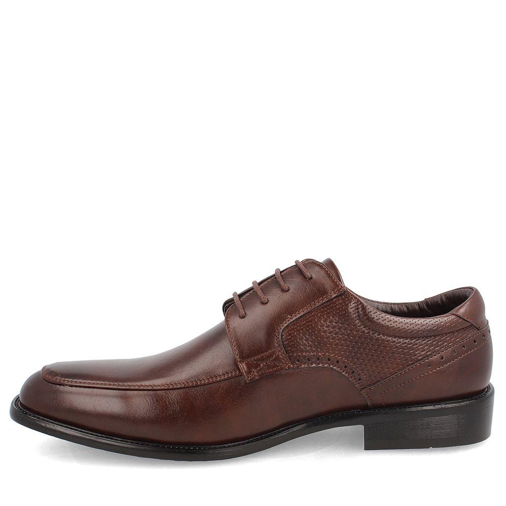 ZAPATO HOMBRE BATA BARNES CORDONES CAFE-1