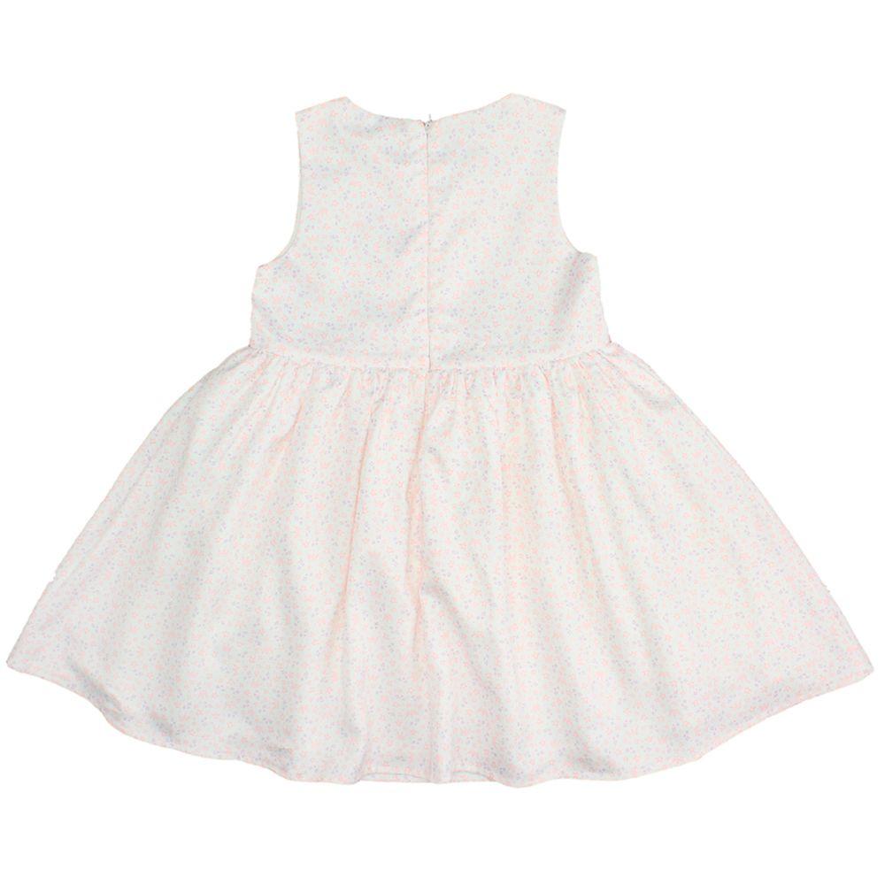 VESTIDO NIÑA BUBBLEGUMMERS ELEVATED NATURE BLANCO-1