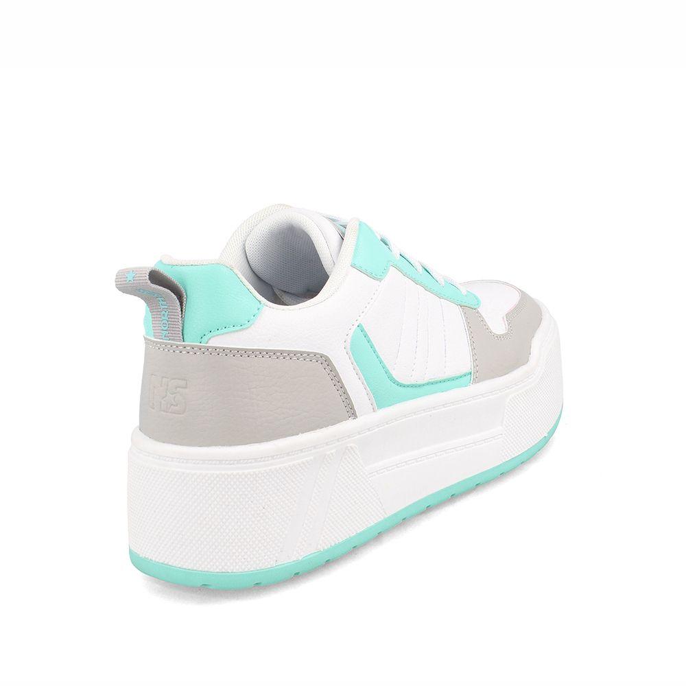 Zapatilla Mujer North Star Sofi Blanco-Celeste-3