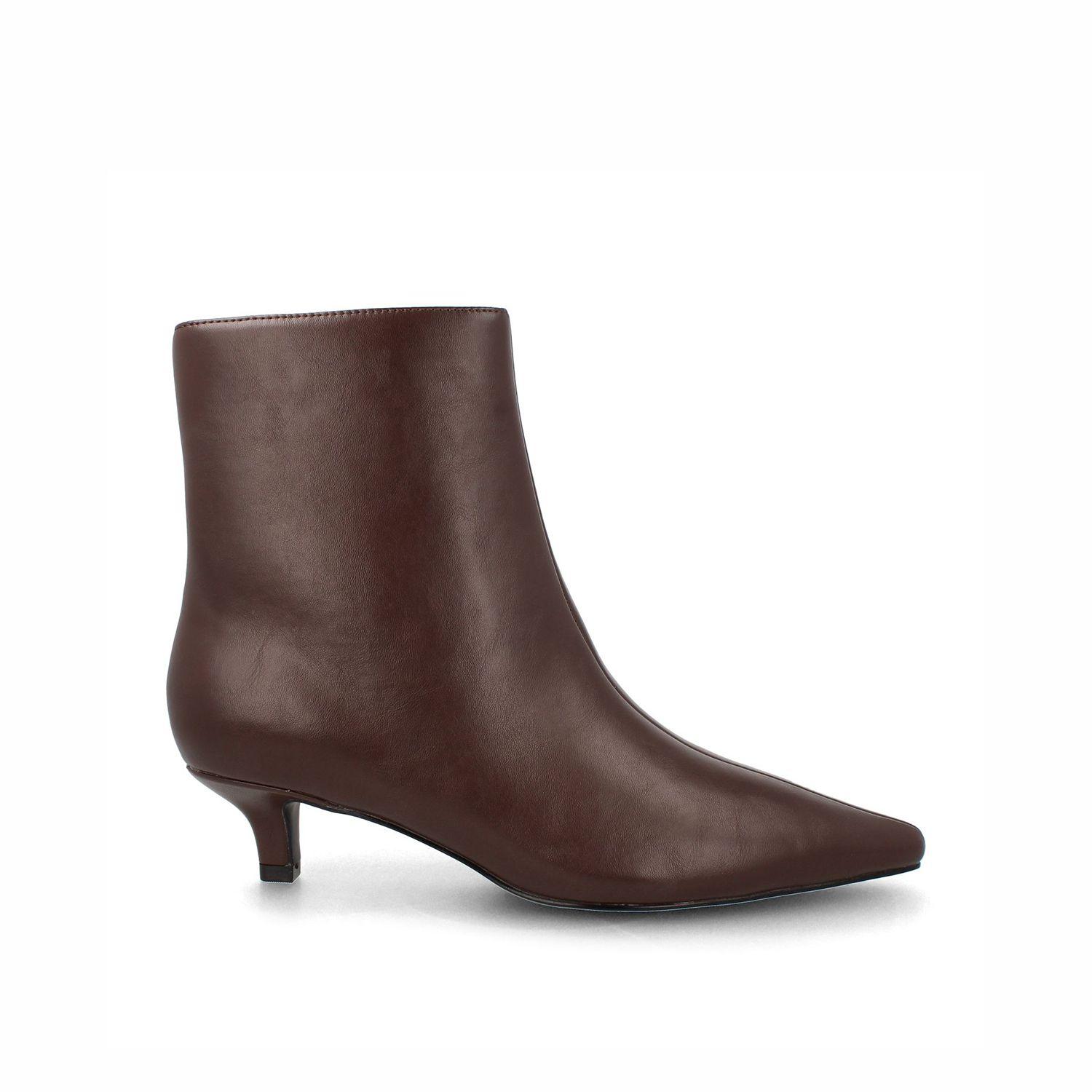 Botín Mujer Bata Maya Café-0