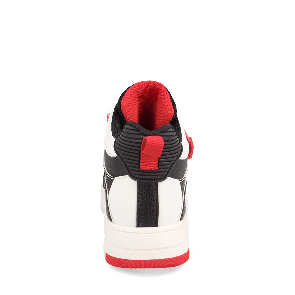 ZAPATILLA NIÑO BUBBLEGUMMERS ARNIE BLANCO - ROJO 30-33-2