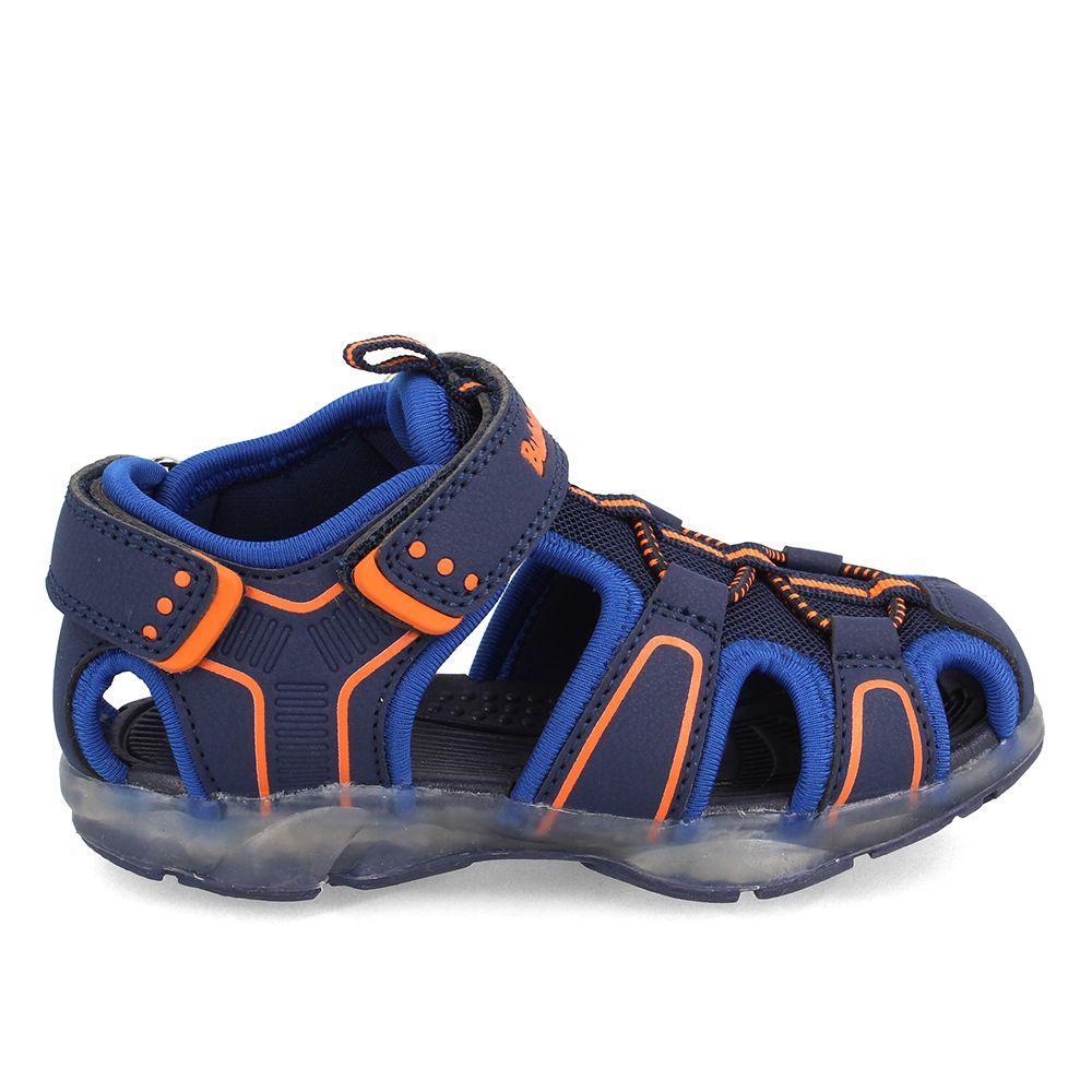 Sandalia  Niño Bubblegummers Unai Azul-4