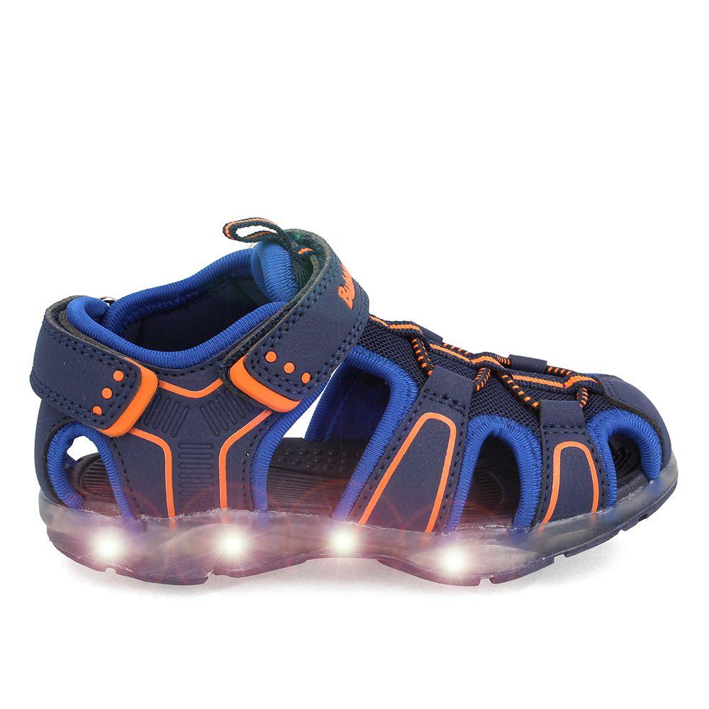 Sandalia  Niño Bubblegummers Unai Azul-7