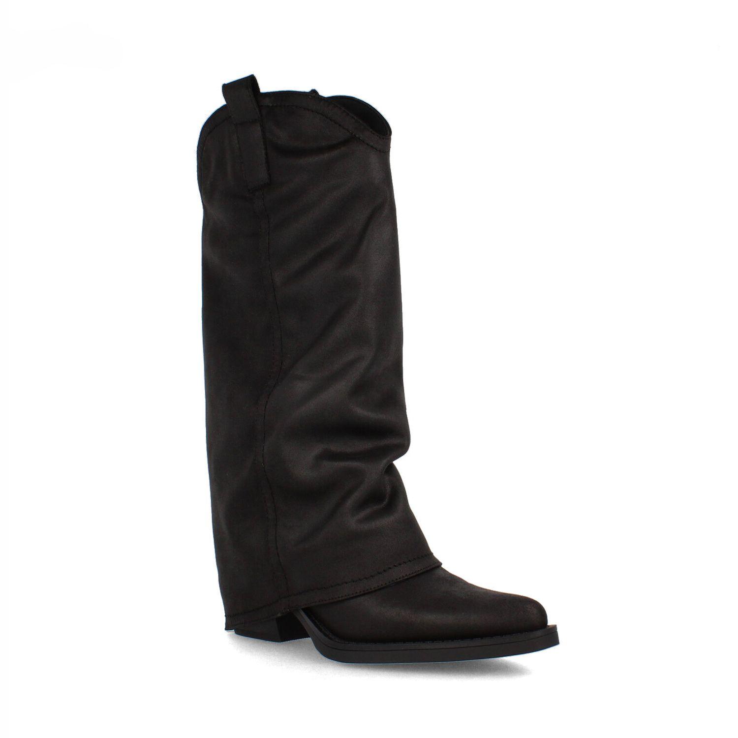 Bota Mujer Bata Red Label Rebel Negro-1