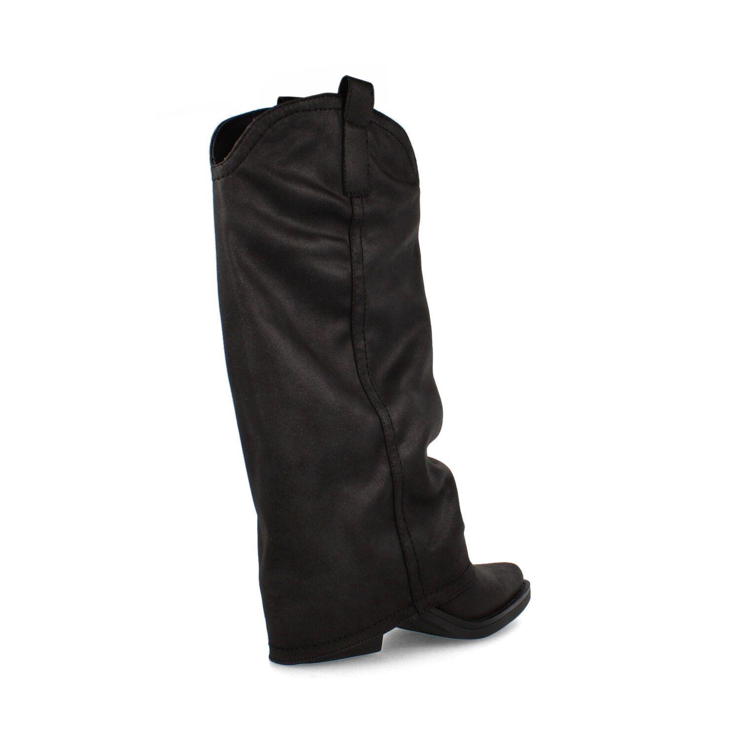 Bota Mujer Bata Red Label Rebel Negro-2