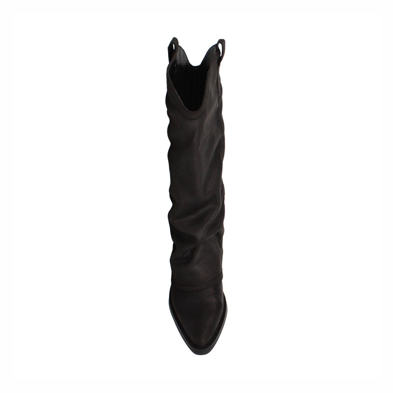 Bota Mujer Bata Red Label Rebel Negro-3
