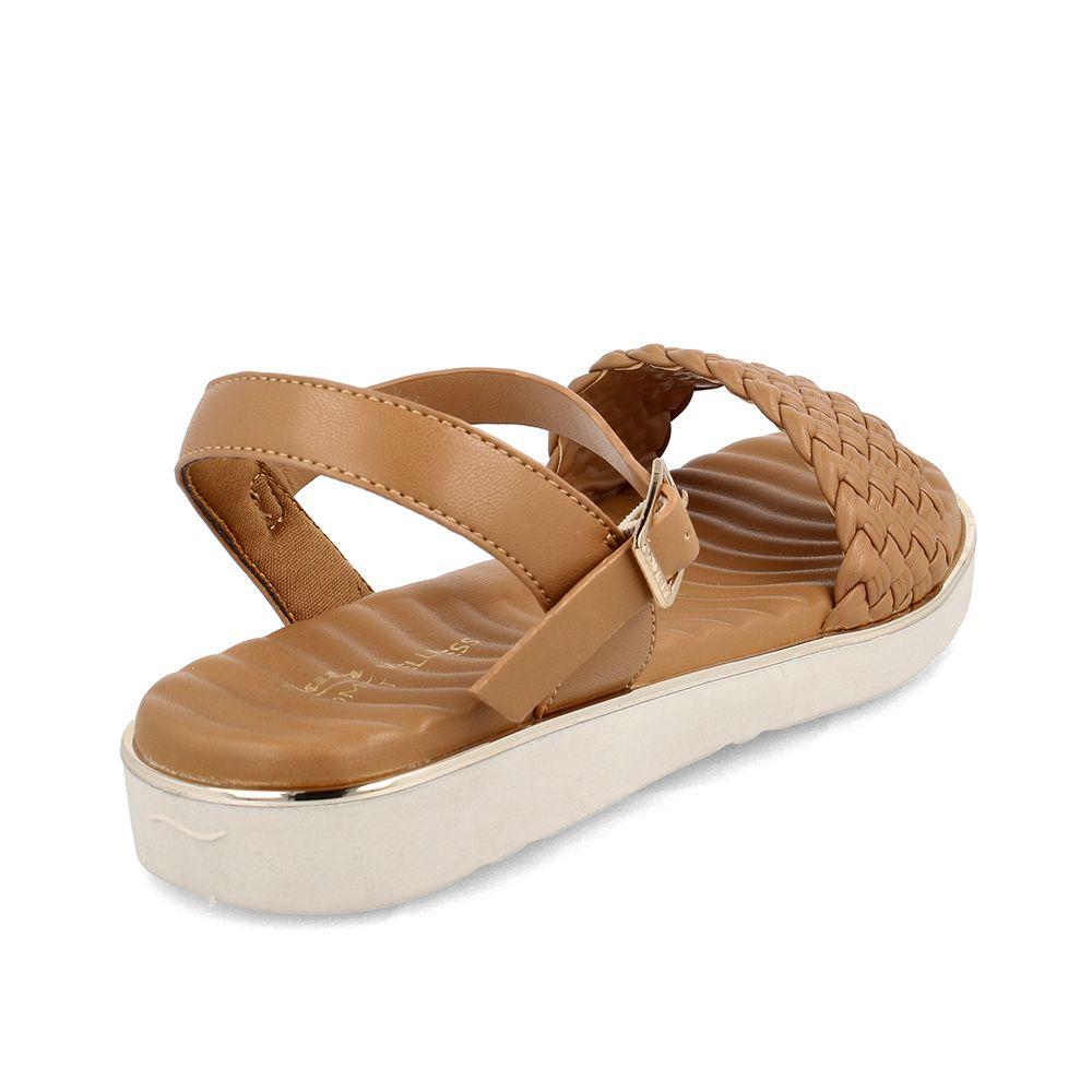 Sandalia Mujer Bata Megan Café-3