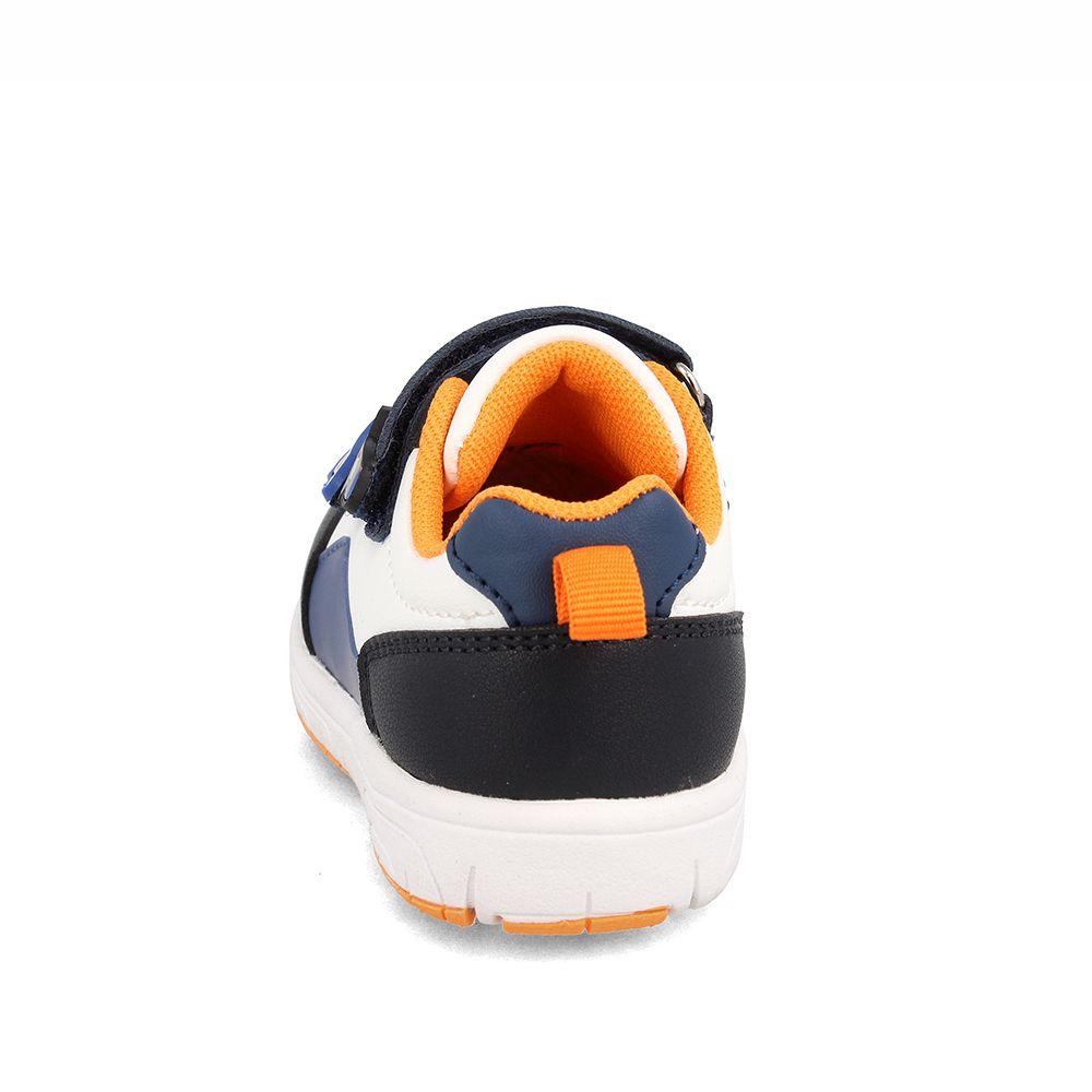 Zapatilla Niño Bubblegummers Soft Walker Negro-Azul-2