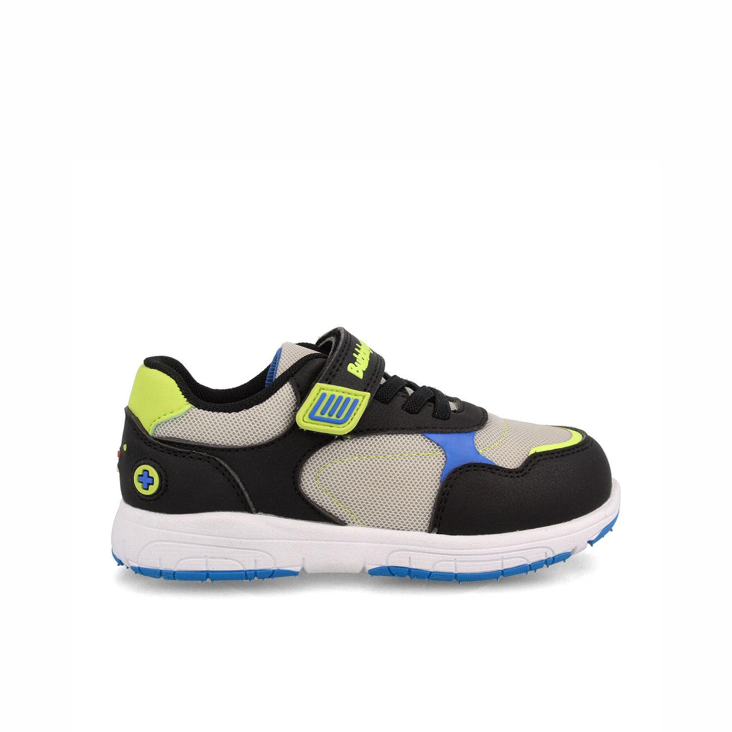 Zapatilla Niño Bubblegummers Soft Walker - Negro-0