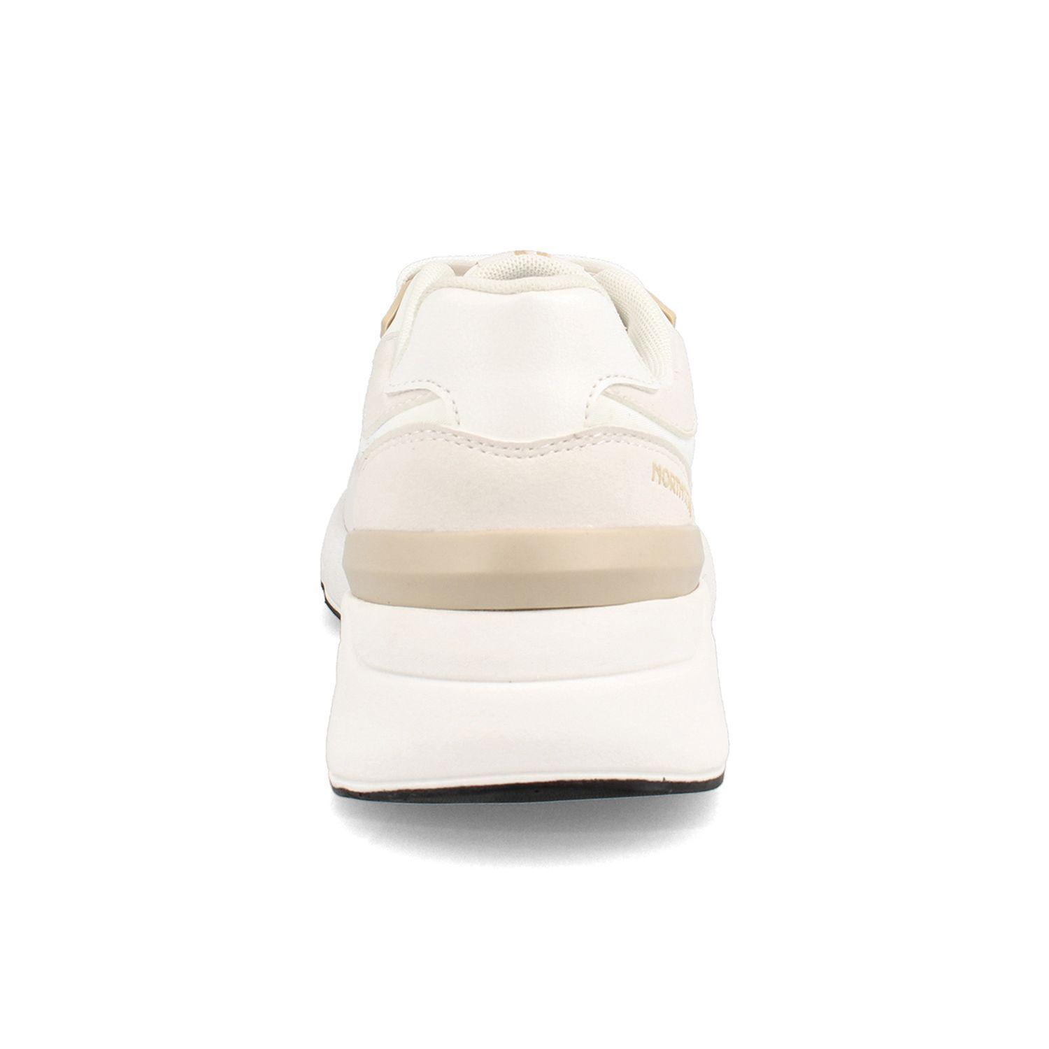 Zapatilla Mujer North Star Flag Blanco-2