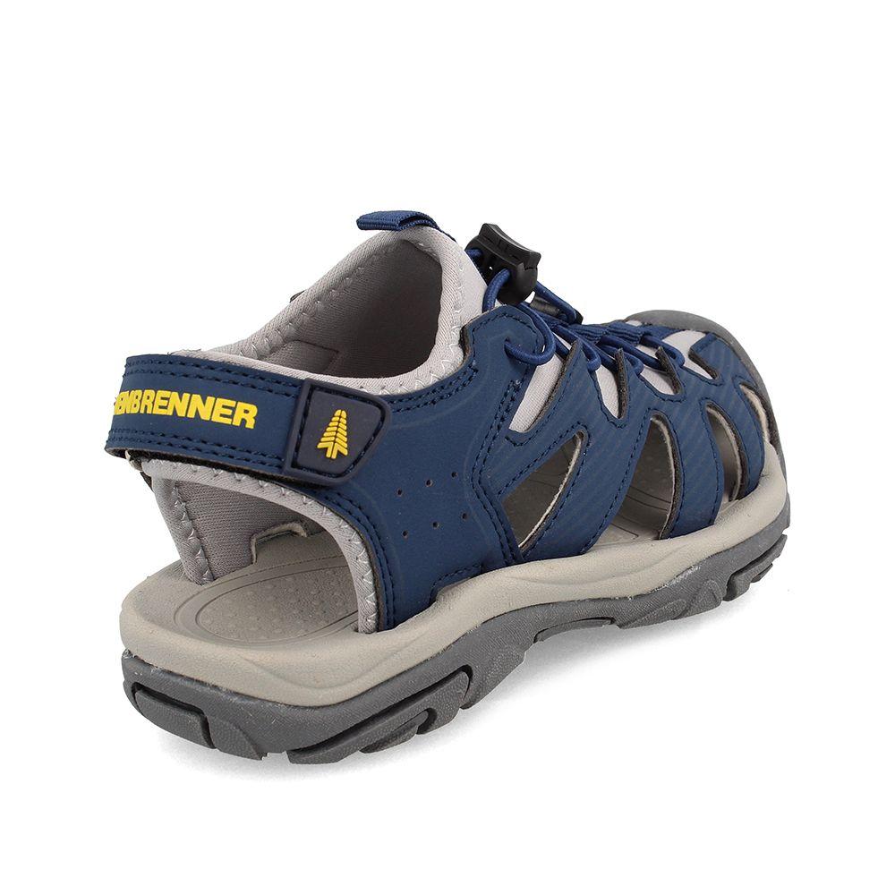 Sandalia Niño Weinbrenner Finland Azul Marino - Gris-3