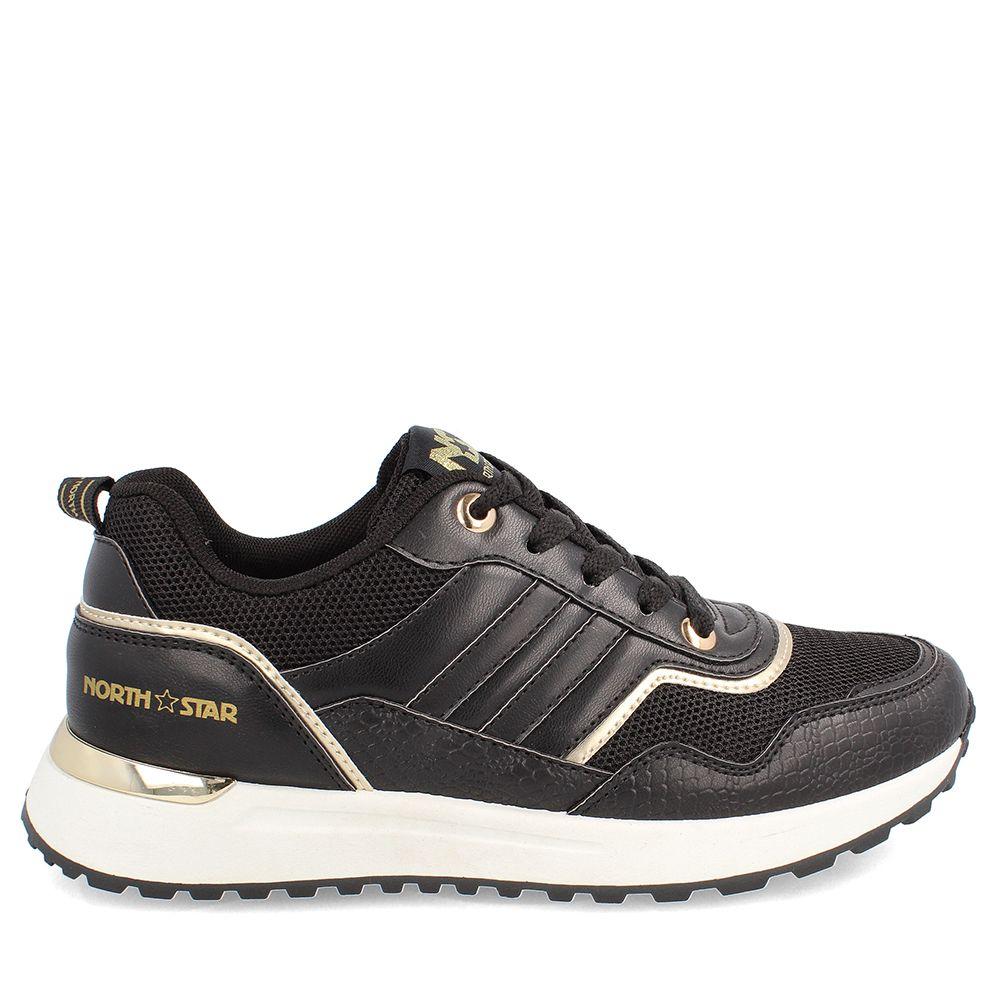 ZAPATILLA DEPORTIVA MUJER NORTH STAR VELIA NEGRO-4
