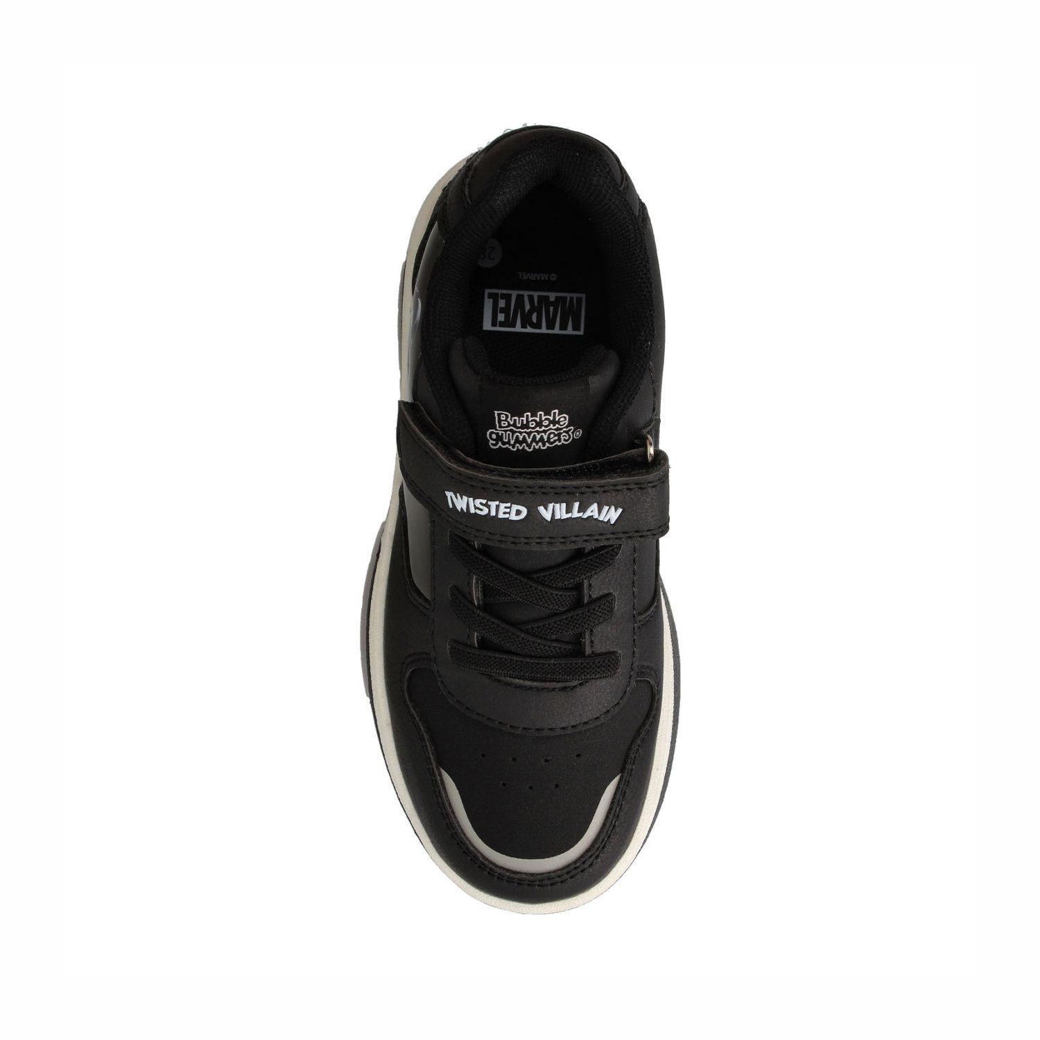 Zapatilla Niño Bubblegummers Venom Negro - Blanco-3