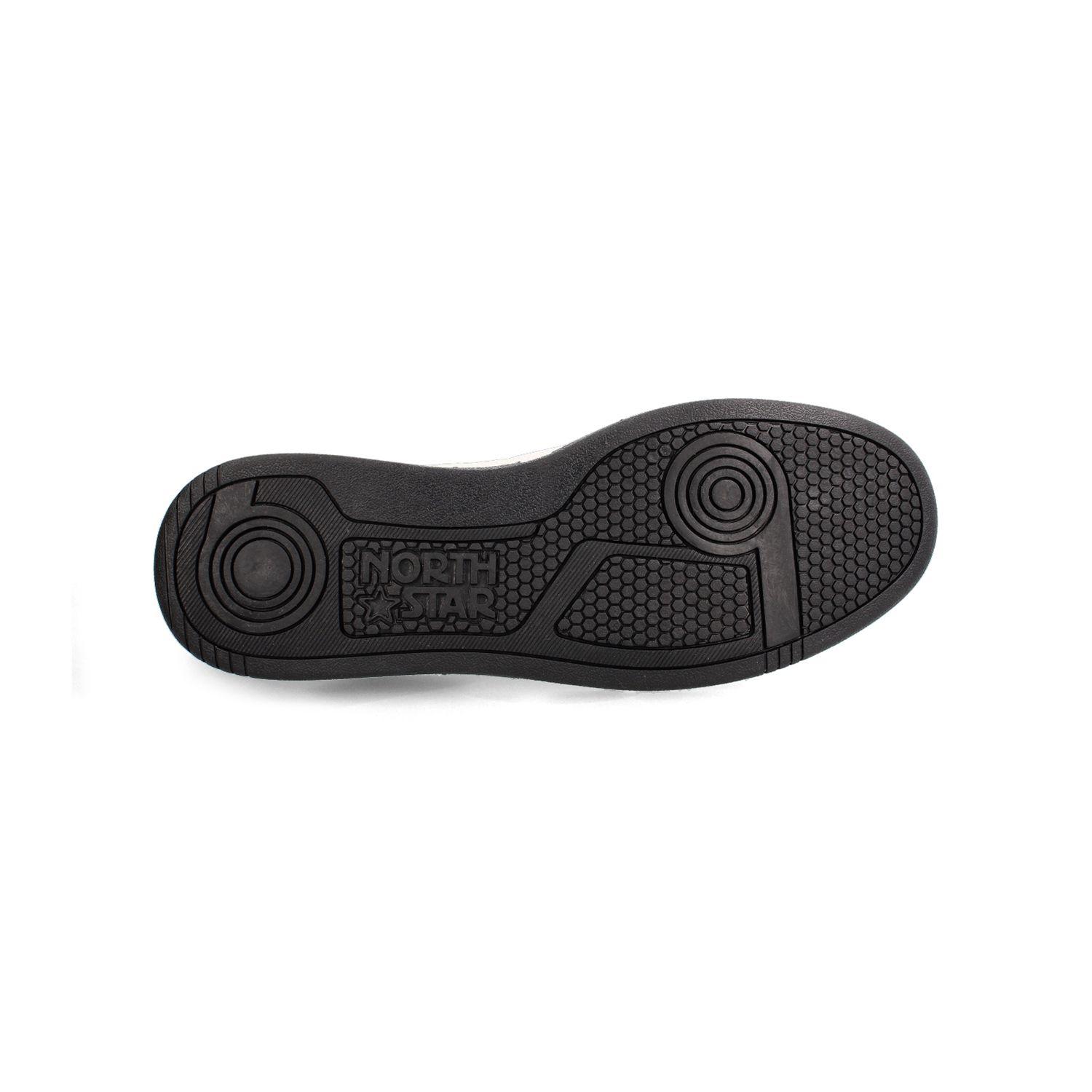 Zapatilla Hombre North Star Court 86 Blanco-Negro-4