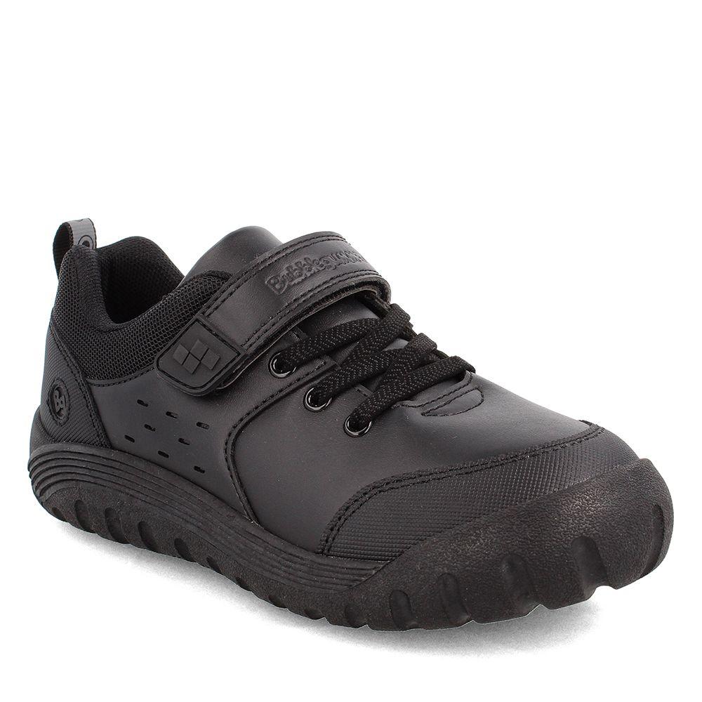 Zapato Escolar Niño Bubblegummers Simon Negro-0