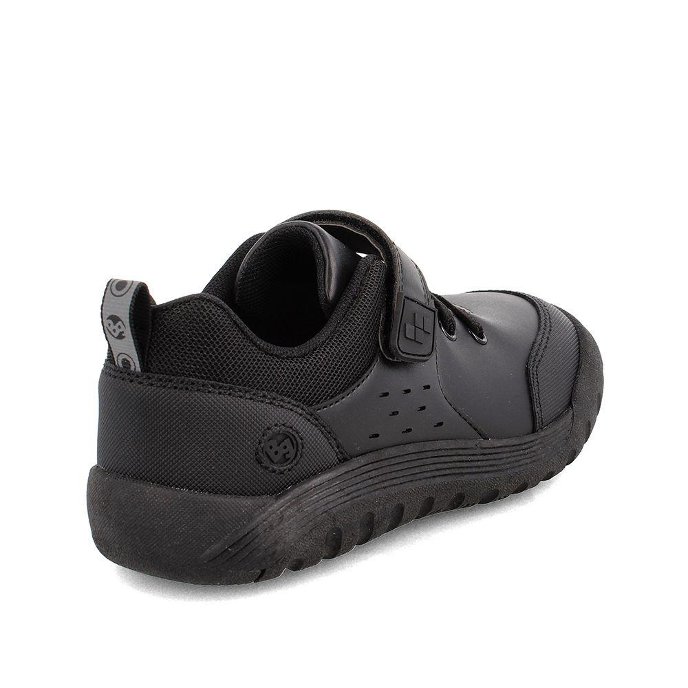 Zapato Escolar Niño Bubblegummers Simon Negro-3