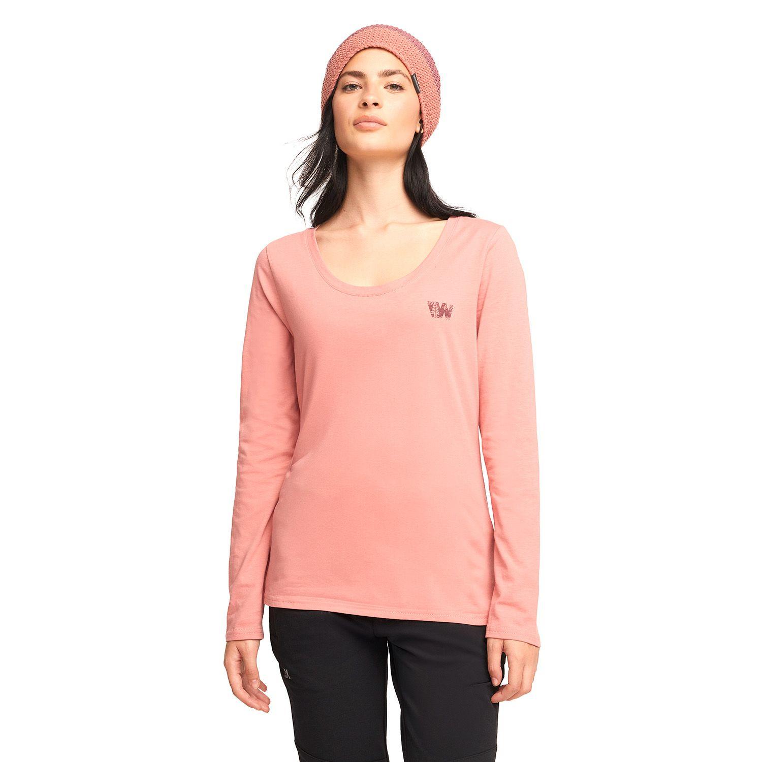 Polera Manga Larga Mujer Weinbrenner Mahe Marrón Claro-0
