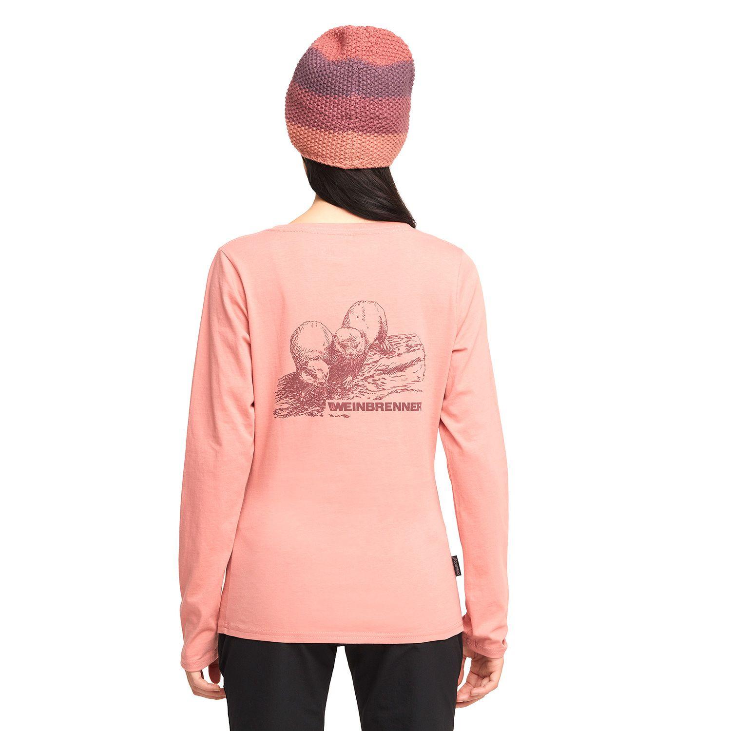 Polera Manga Larga Mujer Weinbrenner Mahe Marrón Claro-1