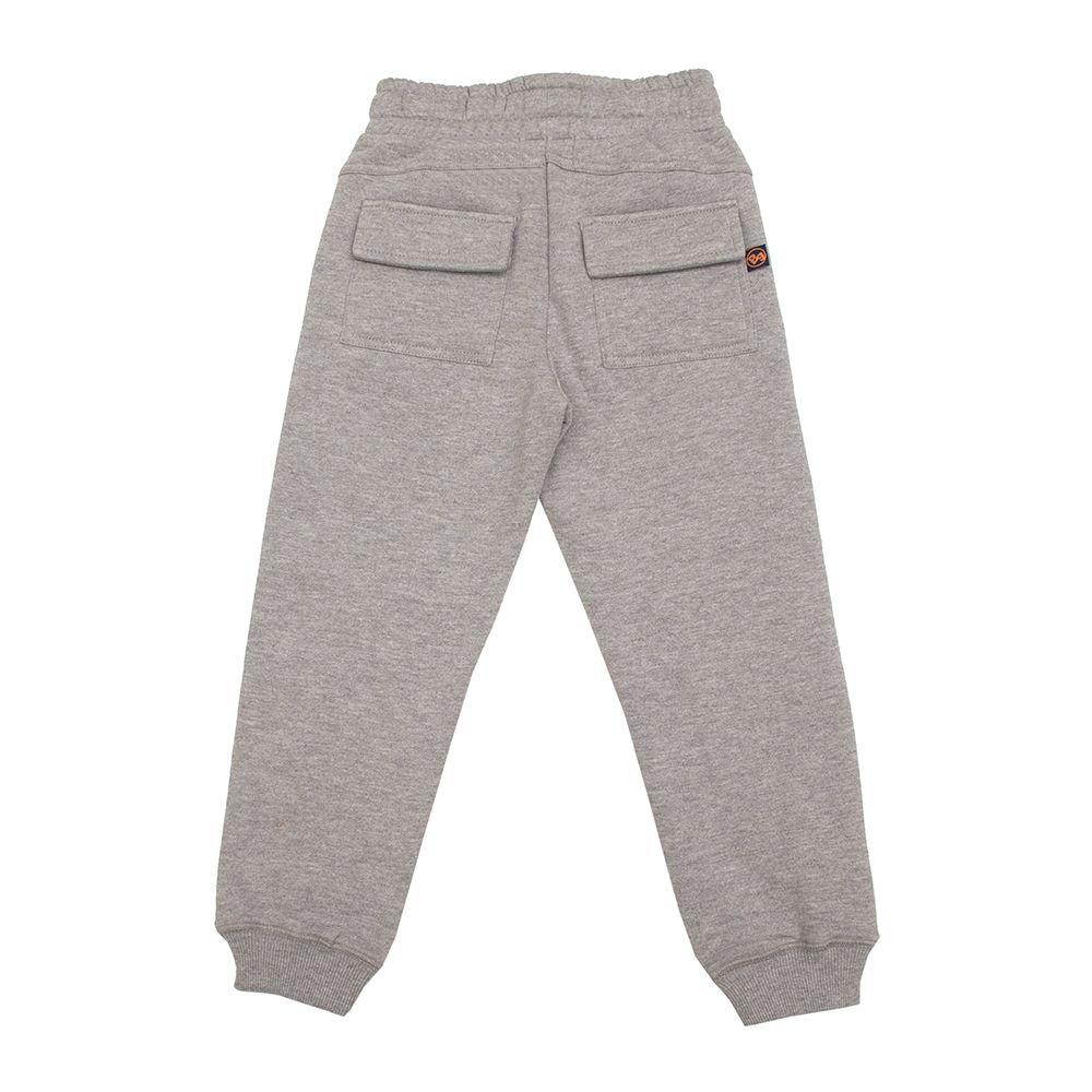 Buzo Niño Bubblegummers Renato Gris Mezcla-1