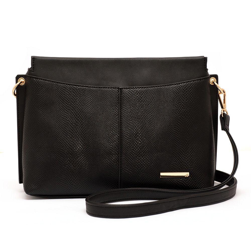 Cartera Mujer Bata Miriam Negro-0