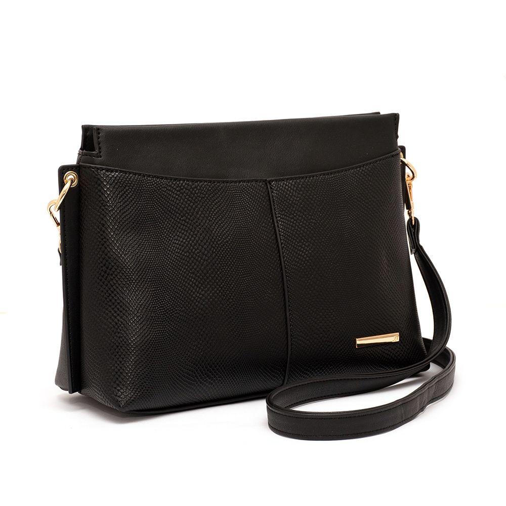 Cartera Mujer Bata Miriam Negro-1
