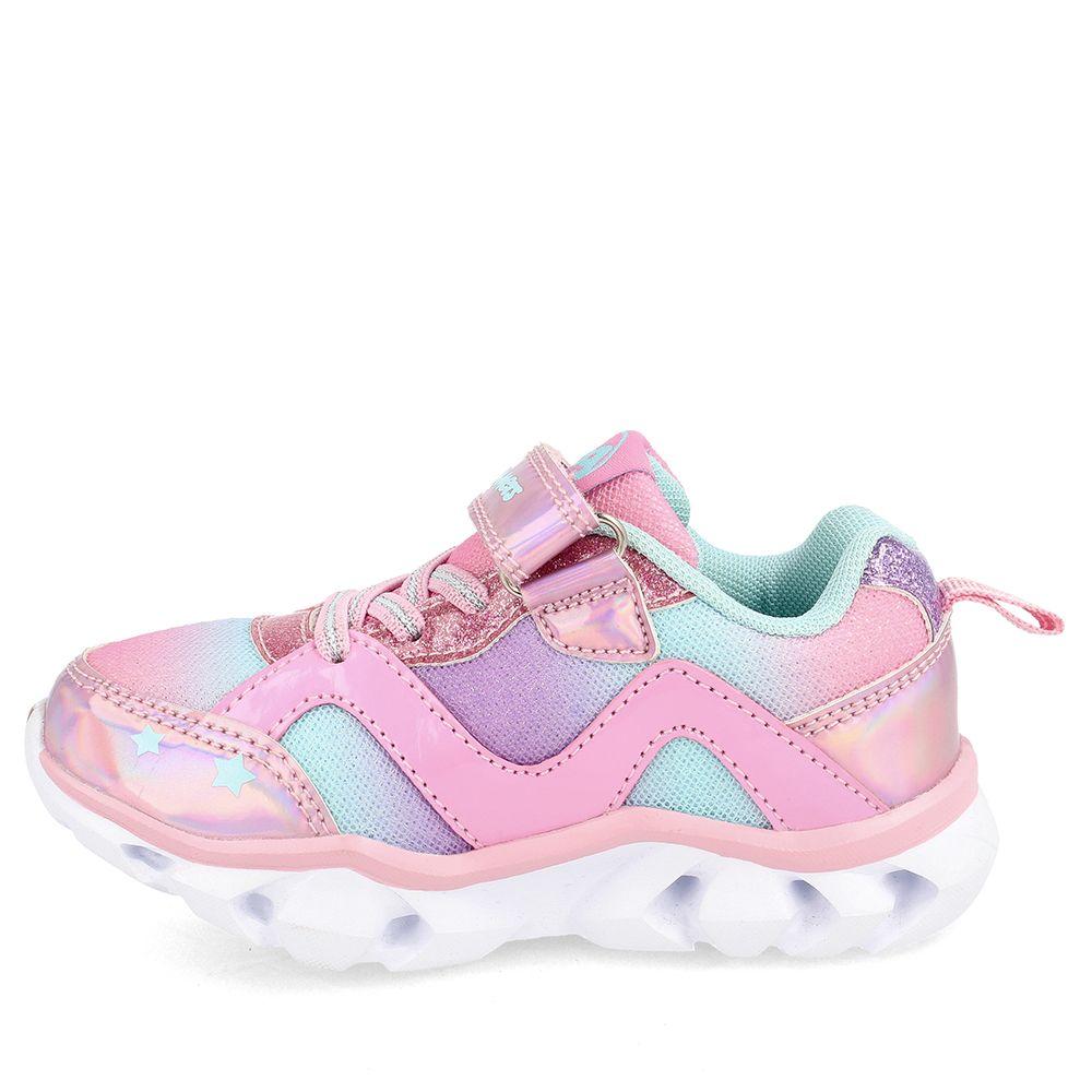 ZAPATILLA NIÑA BUBBLEGUMMERS PANTE PLATEADO 22 - 25-1