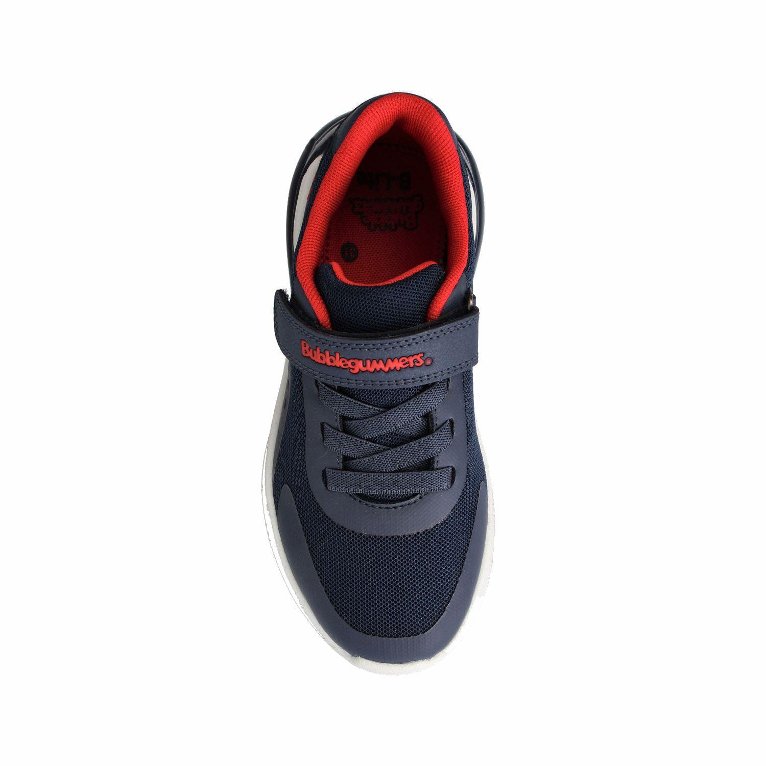 Zapatilla Niño Bubblegummers Flyn Azul Marino - Rojo-3