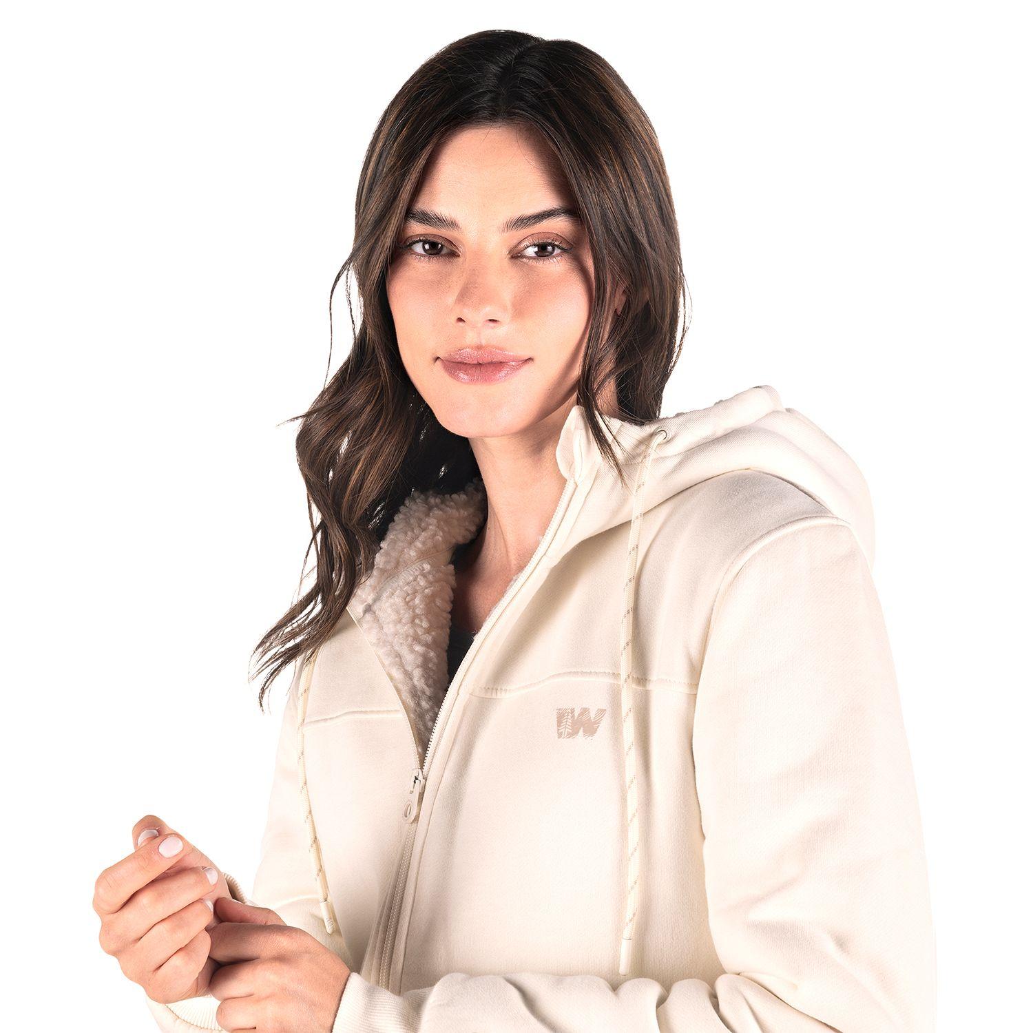 Poleron Mujer Weinbrenner Nero Crema-2