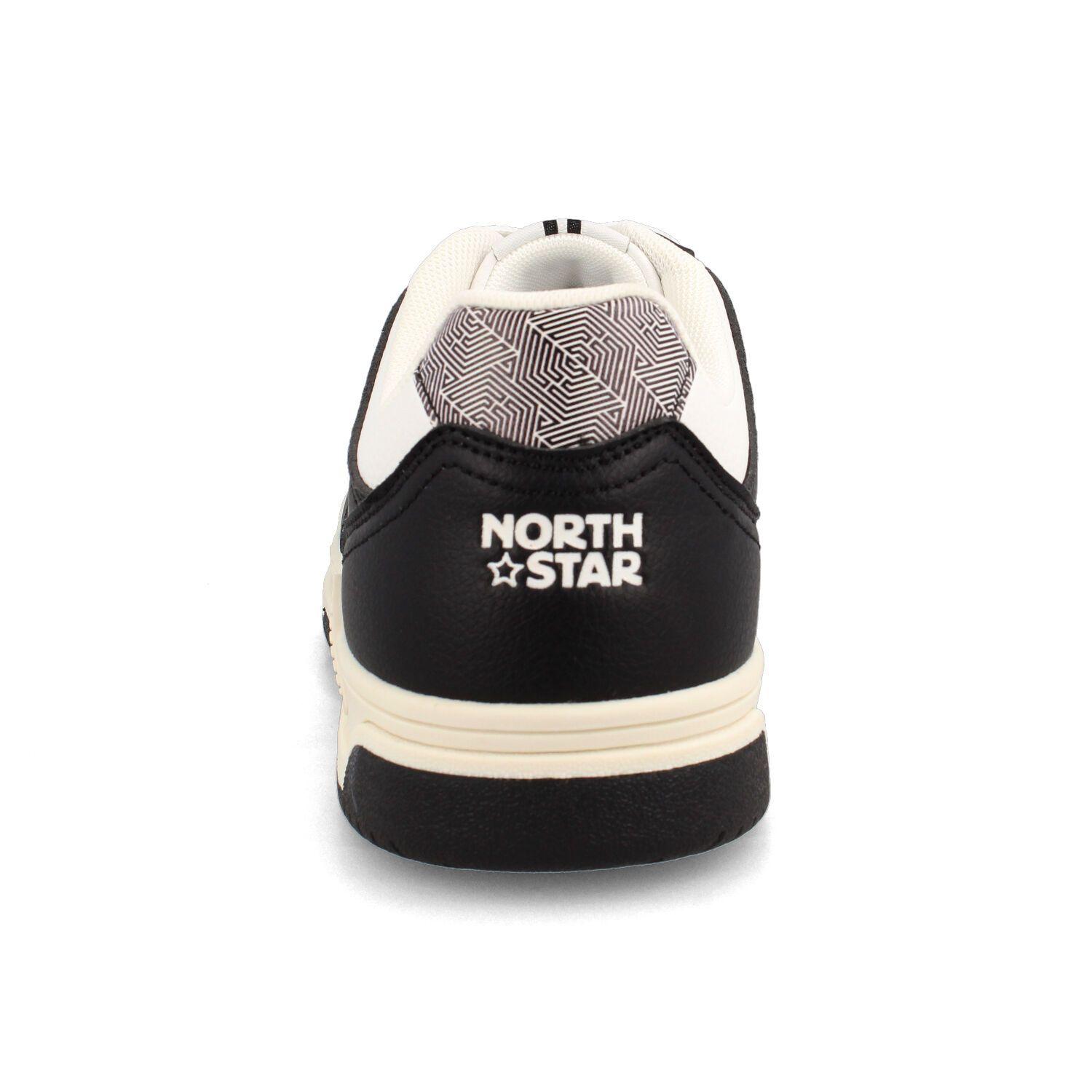 Zapatilla Hombre North Star Court 86 Negro-2