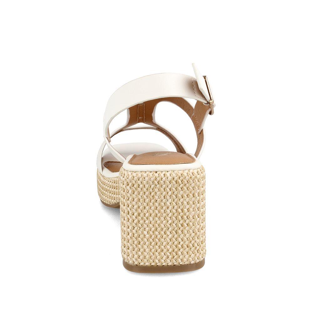 Sandalia Mujer Bata Fonk Blanco-2