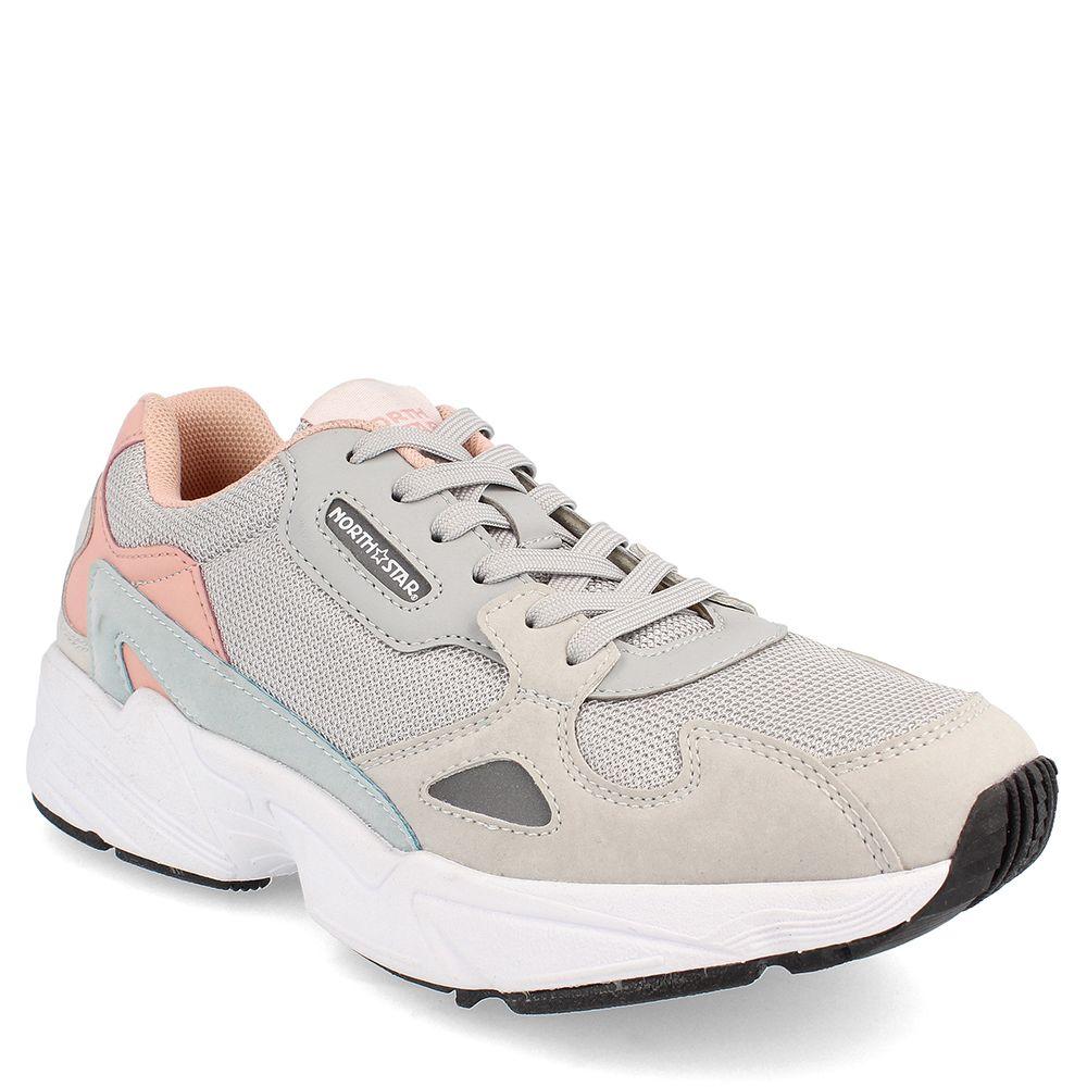 ZAPATILLA MUJER NORTH STAR LOSTY WHITE/PINK-0