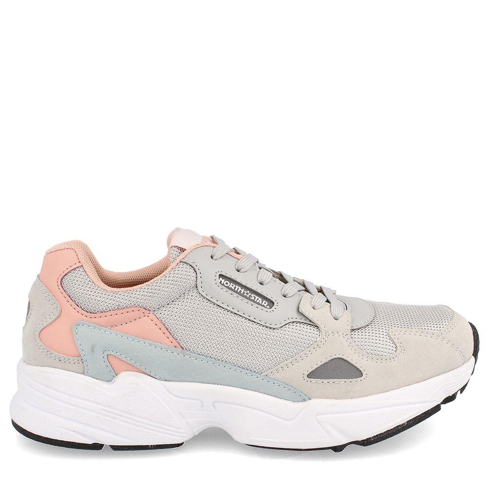 ZAPATILLA MUJER NORTH STAR LOSTY WHITE/PINK-4