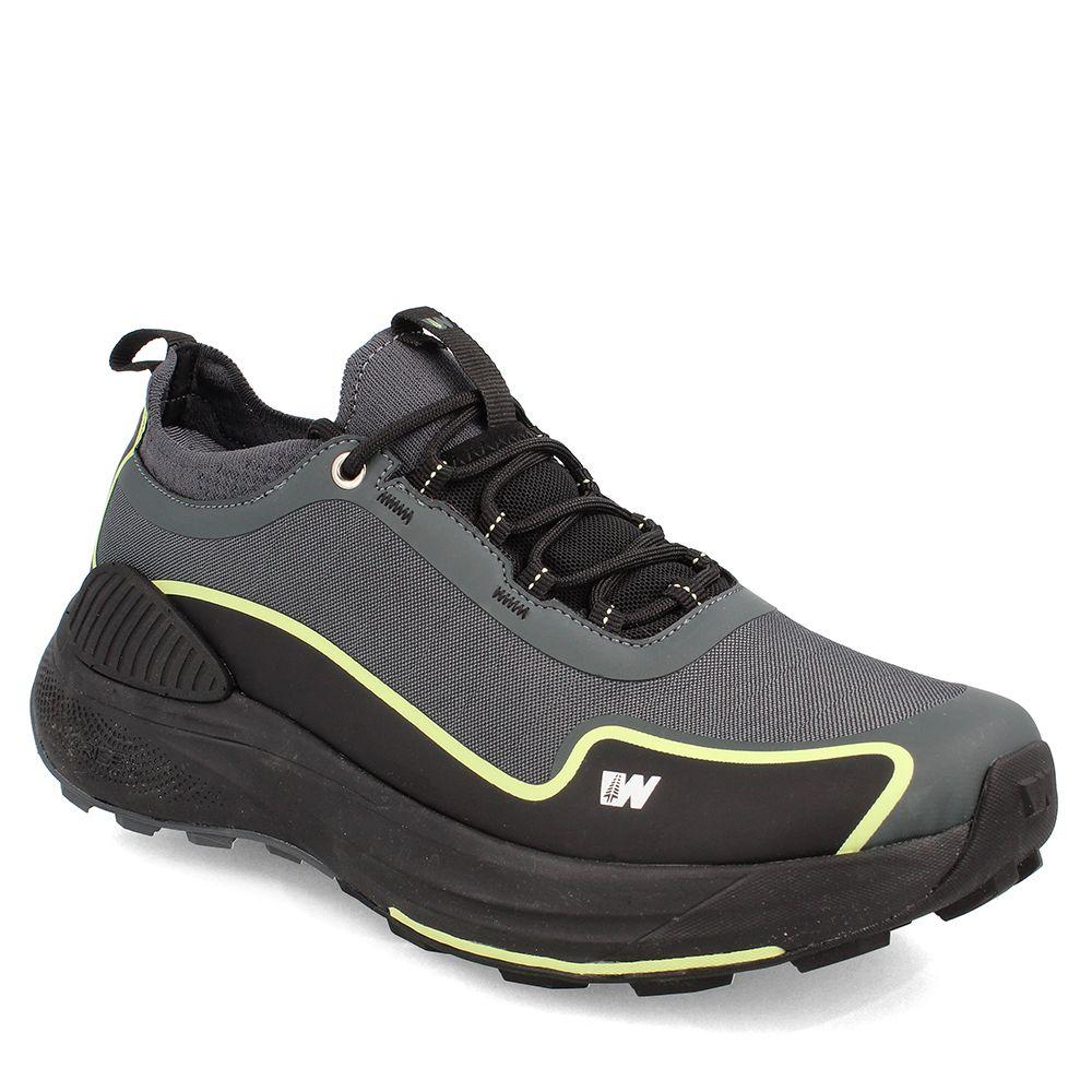 Zapatilla Hombre Weinbrenner Skyrnr300 Gris Oscuro - Negro-0