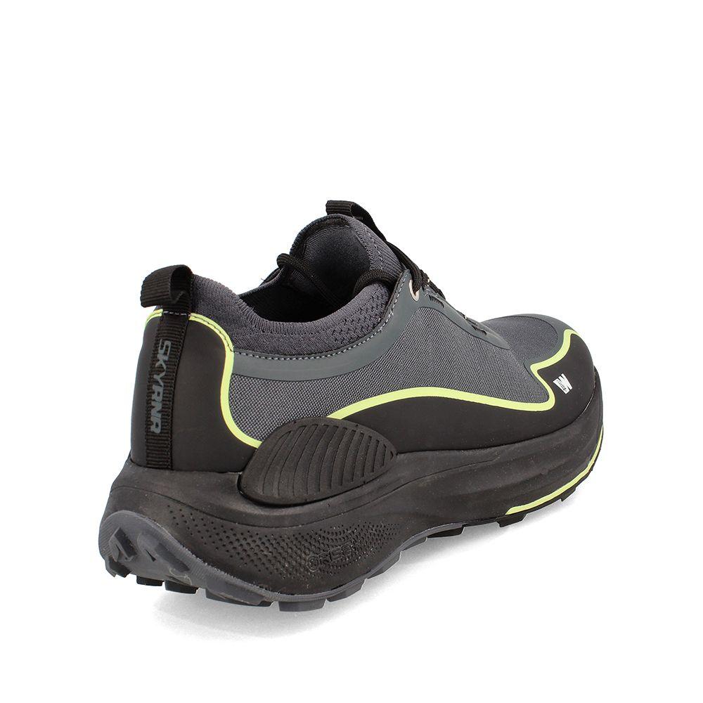 Zapatilla Hombre Weinbrenner Skyrnr300 Gris Oscuro - Negro-3